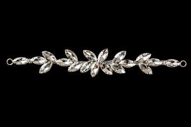 Crystal Rhinestone Motif Applique Patch