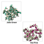 8mm Diamante Rivets (Pack of 10)