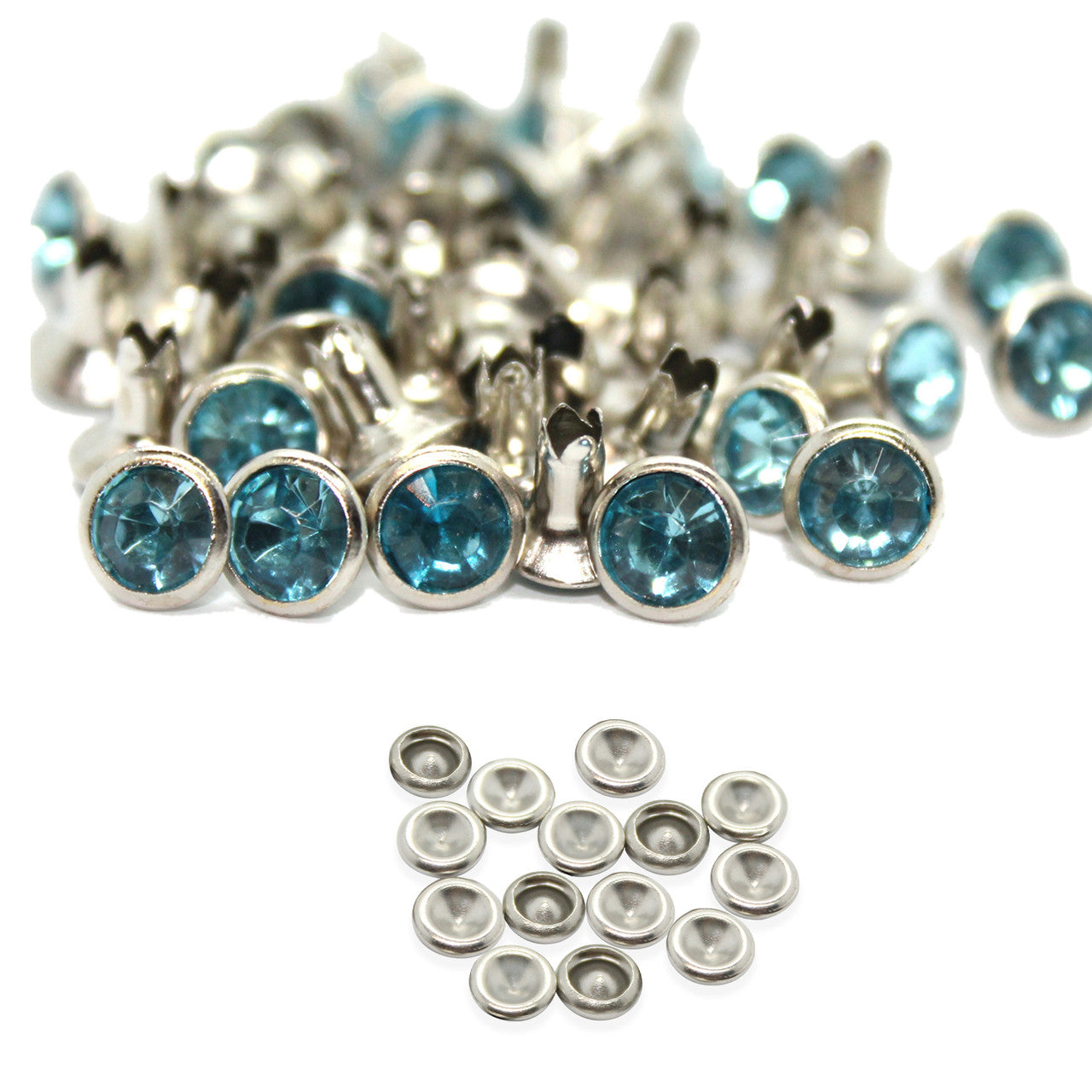 7mm Diamante Rivets