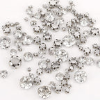100 Pieces Sew-On Rhinestones