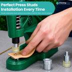 12.5mm Double Sided Press Studs Die Set for Green Machine Hand Press