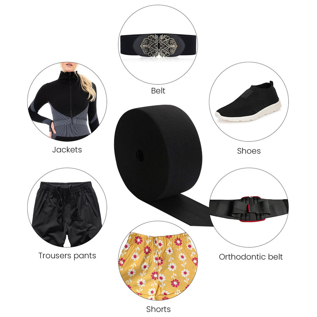 50mm Flat Elastic for Sewing