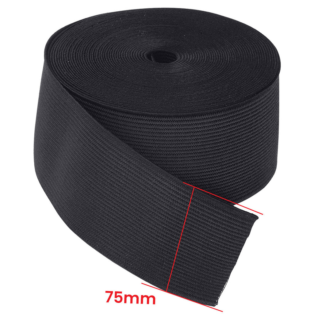 75mm Flat Elastic for Sewing