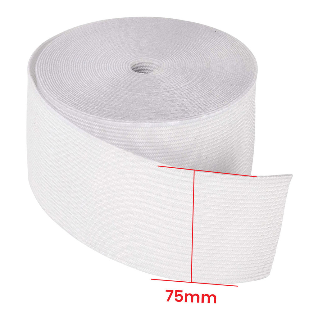 75mm Flat Elastic for Sewing