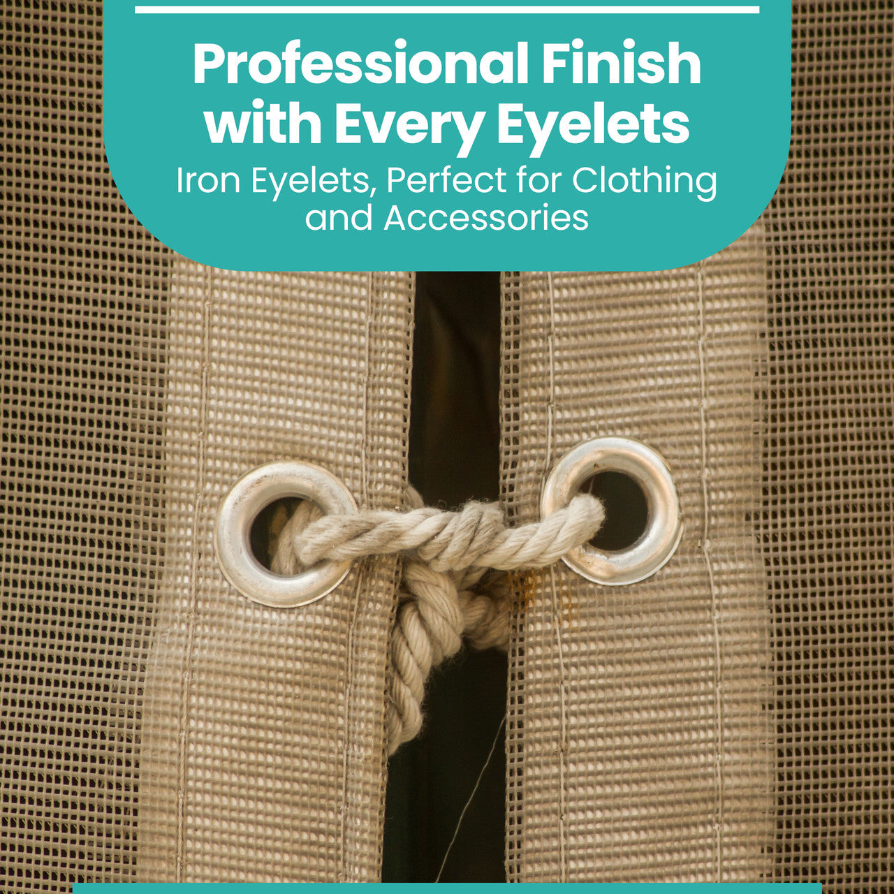 Iron Eyelets with Washers