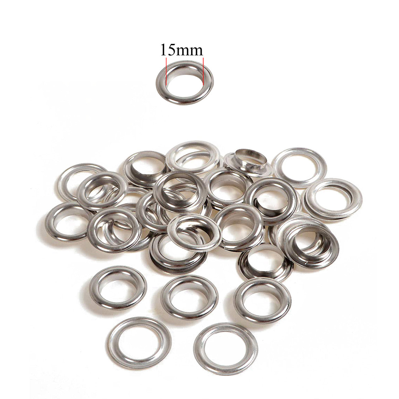 Brass Eyelets with Washers (pack of 50)
