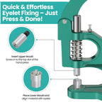 Eyelets Setting Die Set for Green Machine Hand Press
