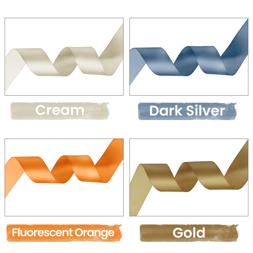 1m Double Sided Satin Ribbon