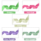 1m Double Sided Satin Ribbon