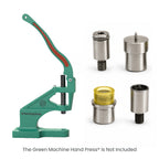 Flat Cap S Spring Press Studs Setting Die Set for Green Machine Hand Press