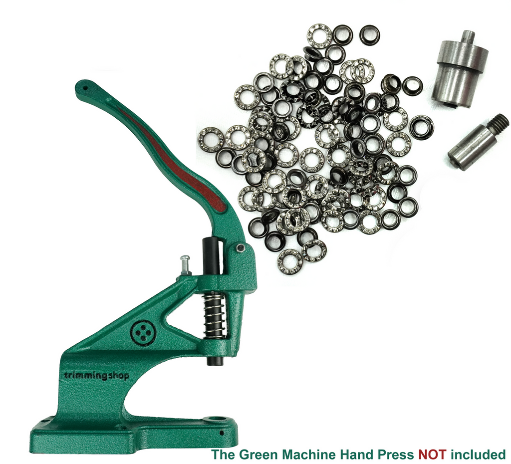 6mm Diamante Eyelet Bundle