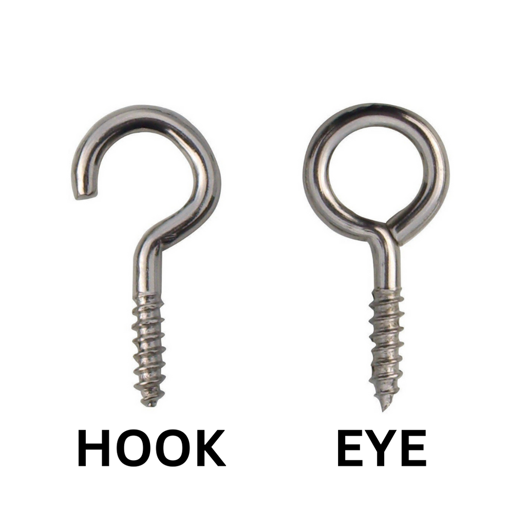 Hook and Eye Screws