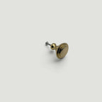 Stepped Cupboard Knob 40mm – Polished Brass