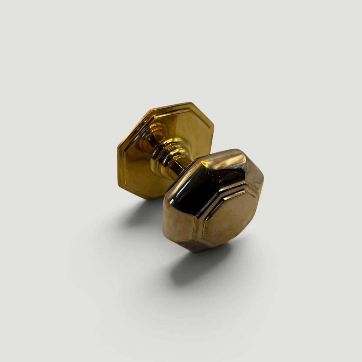 Small Door Pull – Polished Brass