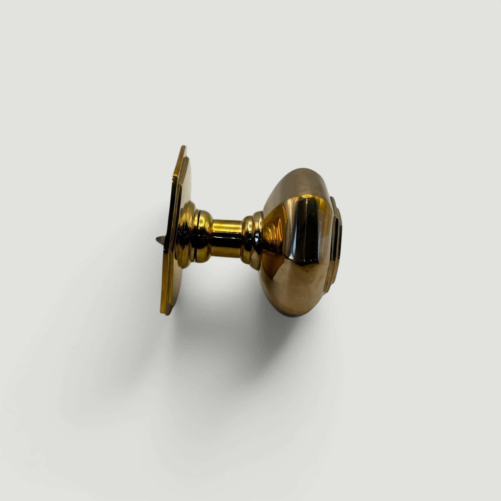 Small Door Pull – Polished Brass