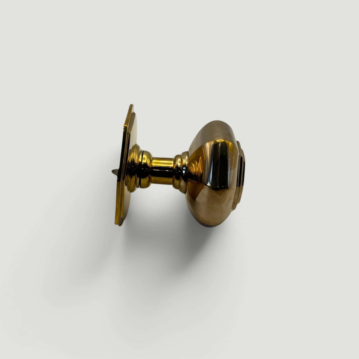 Small Door Pull – Polished Brass