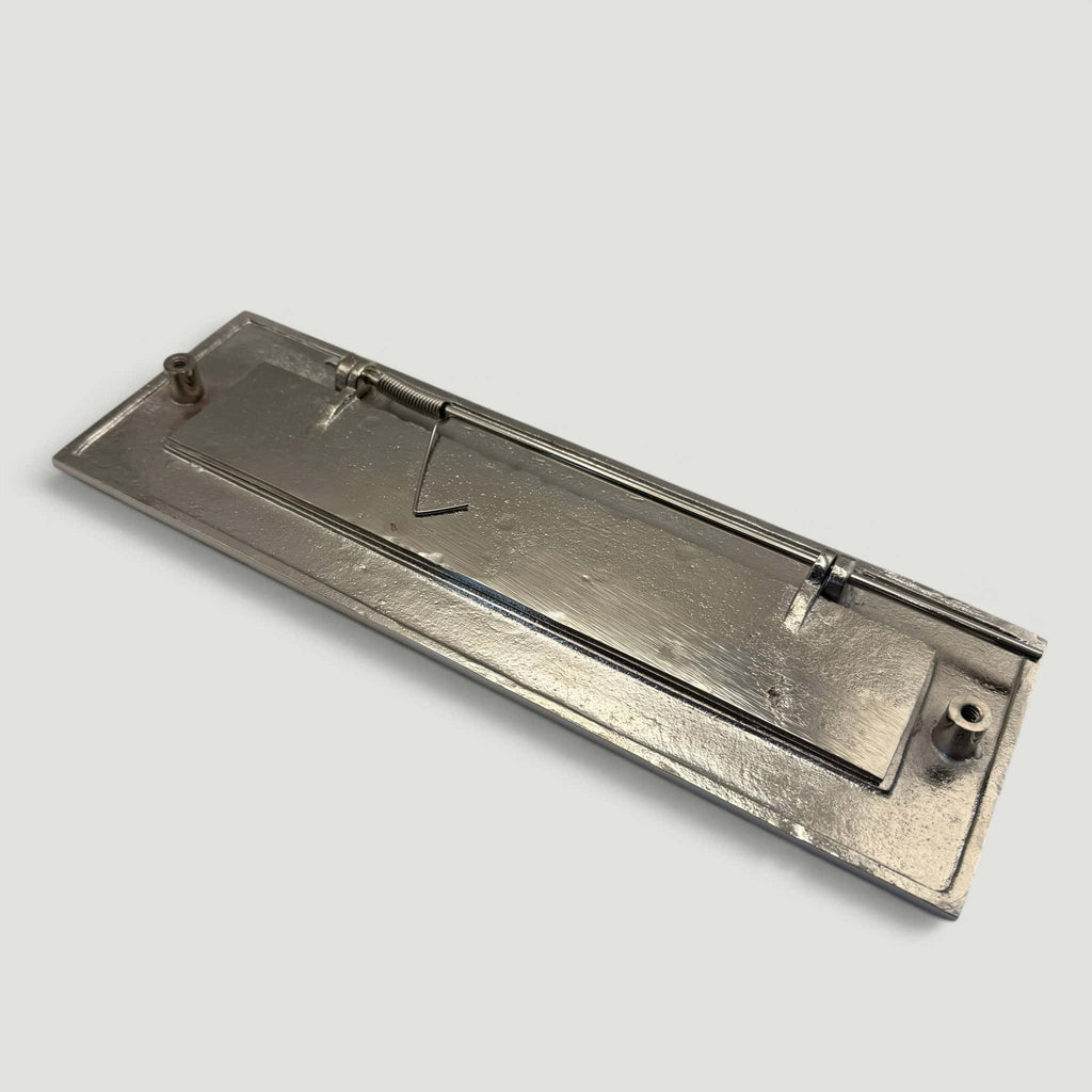 12" Letter Box – Polished Nickel