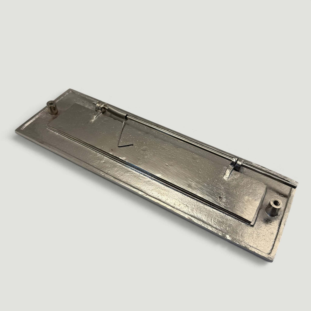 12" Letter Box – Polished Nickel