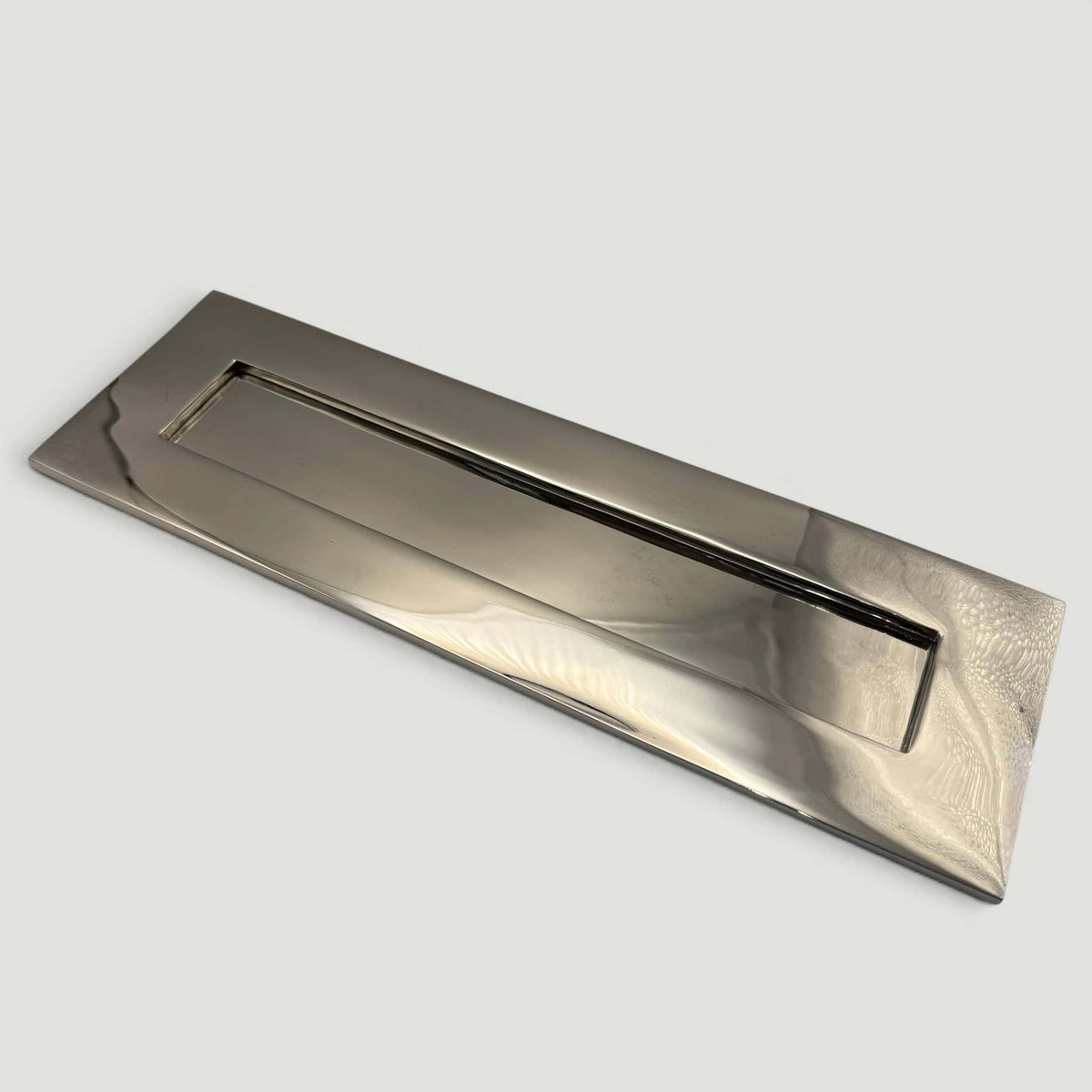 12" Letter Box – Polished Nickel
