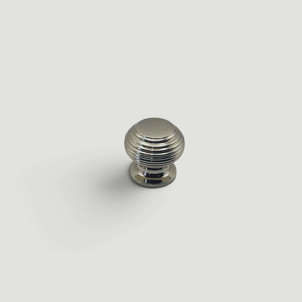 Beehive Cupboard Knob 30mm – Polished Nickel