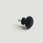 Beehive Cupboard Knob 40mm – Black