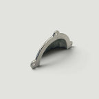 Scalloped Drawer Pull – Polished Nickel