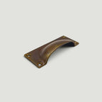 Rectangular Drawer Pull – Aged Brass