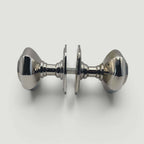 Octagonal Door Knob – Polished Nickel