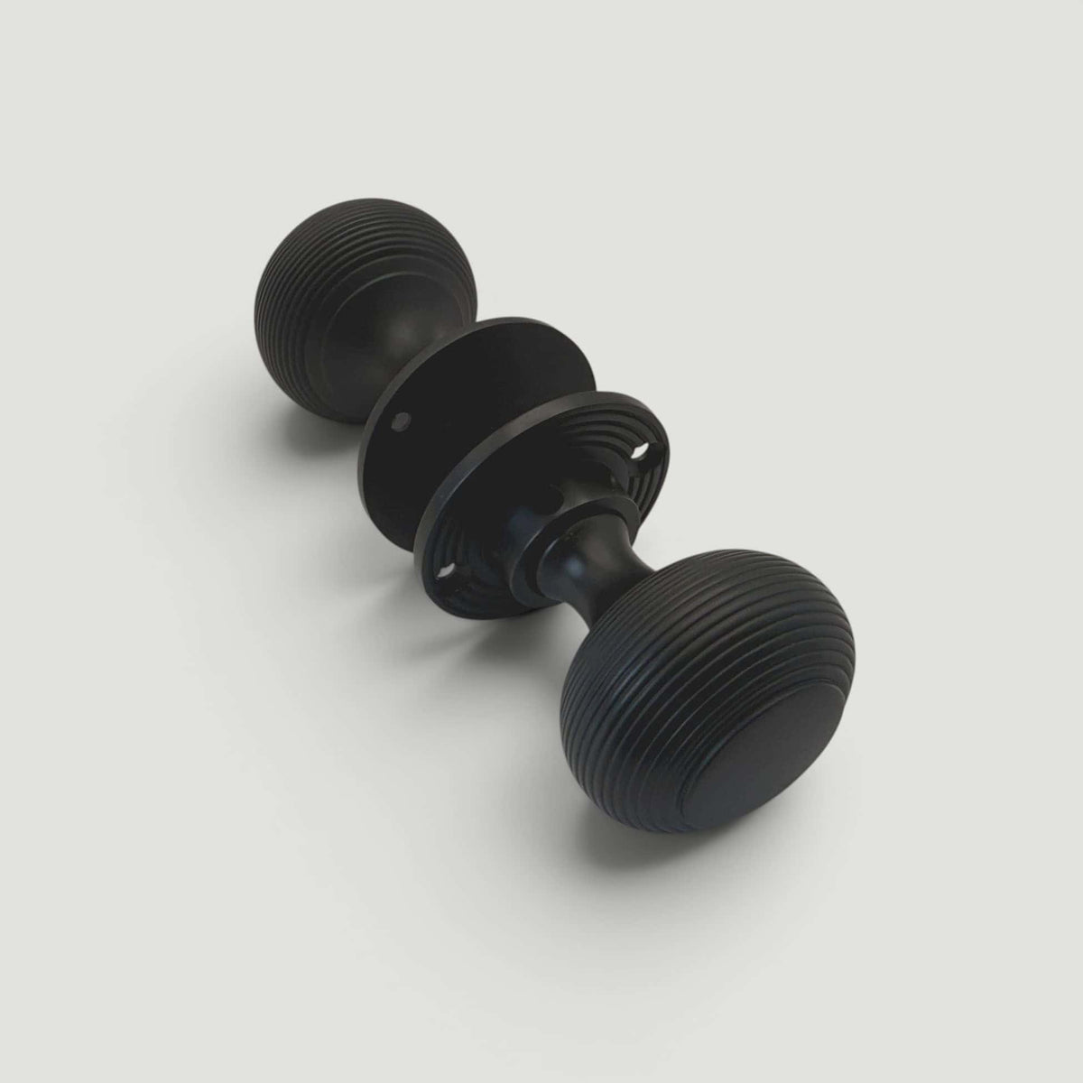 Black Beehive Door Knob – Black