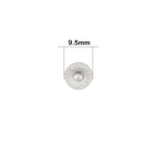 9.5mm Standard Hat Rivets (Pack of 10)