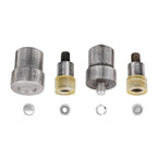 The Green Machine Hand Press® with Jersey Cap Snap Poppers Die Set