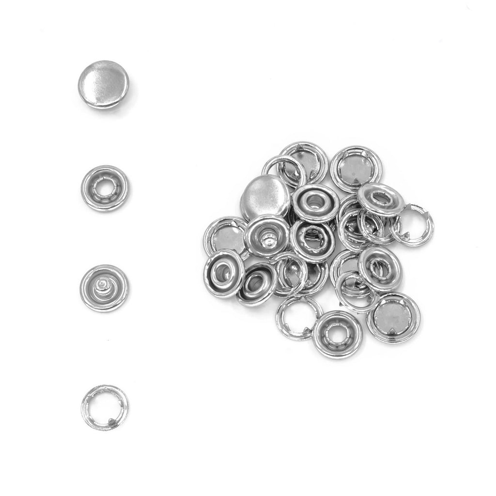 9.5mm Jersey Cap Snap Poppers