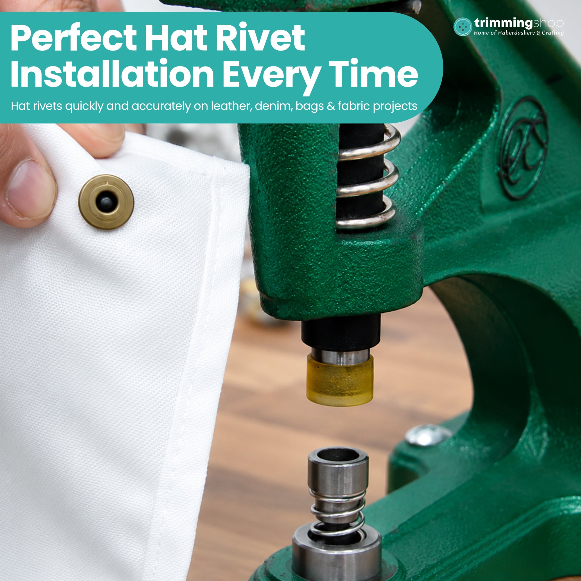 Hat Rivets Fixing Die Set for Green Machine Hand Press