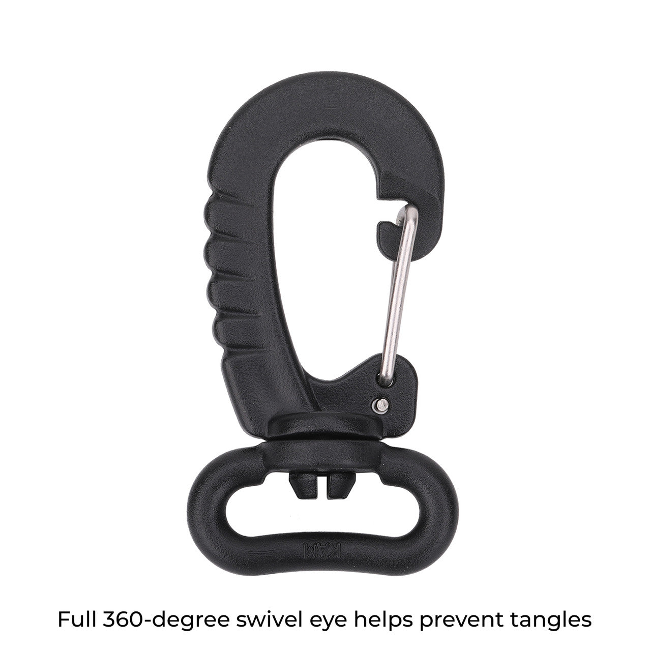 KAM Webbing Plastic Swivel Snap Hook (Pack of 10)