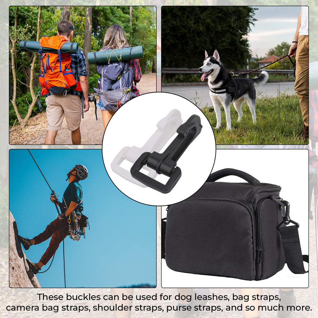 KAM Plastic Claw Clasp Snap Hooks (Pack of 10)