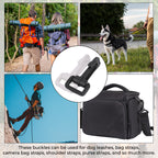 KAM Plastic Claw Clasp Snap Hooks (Pack of 10)