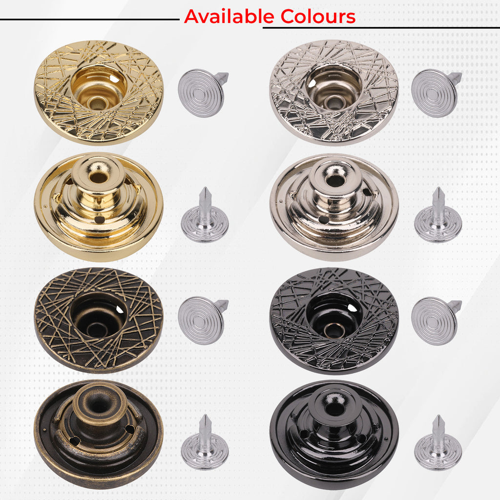 22mm KAM Jeans Buttons