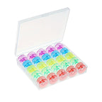 25Pcs Plastic Bobbins