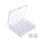 25Pcs Plastic Bobbins
