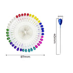 Pear Shaped Pearl Heads Pins