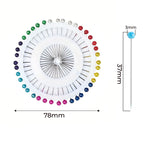 Round Shaped Pearl Head Pins