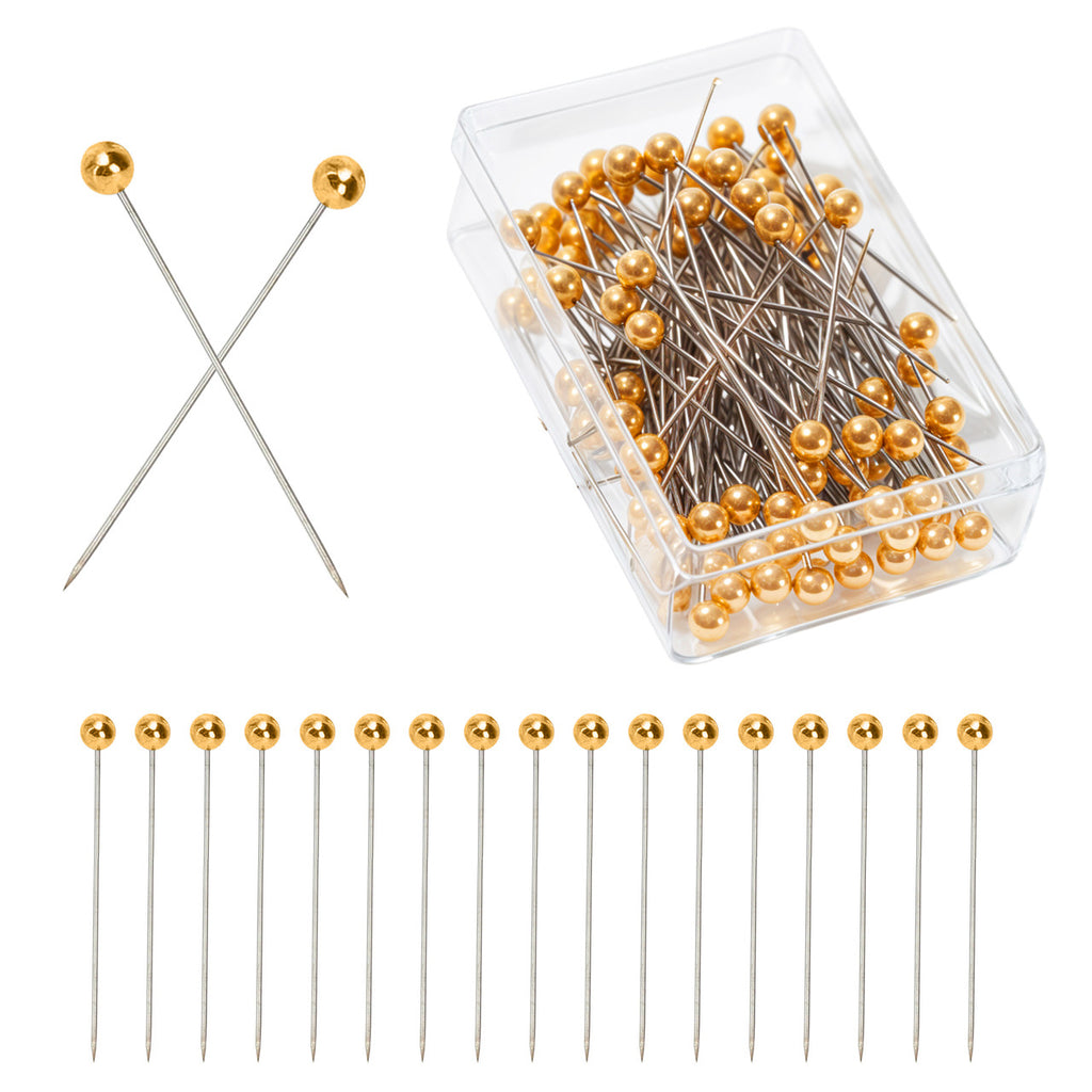 Pearl Head Sewing Pins - Pack of 100