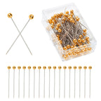 Pearl Head Sewing Pins - Pack of 100