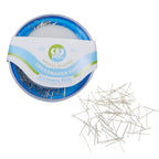 Flat Head Sewing Pins with Plastic Storage Box