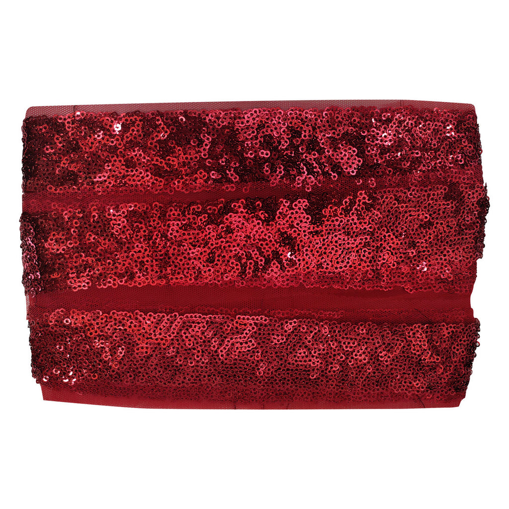 55mm Wide Indian Sequin Lace - 4 Metres