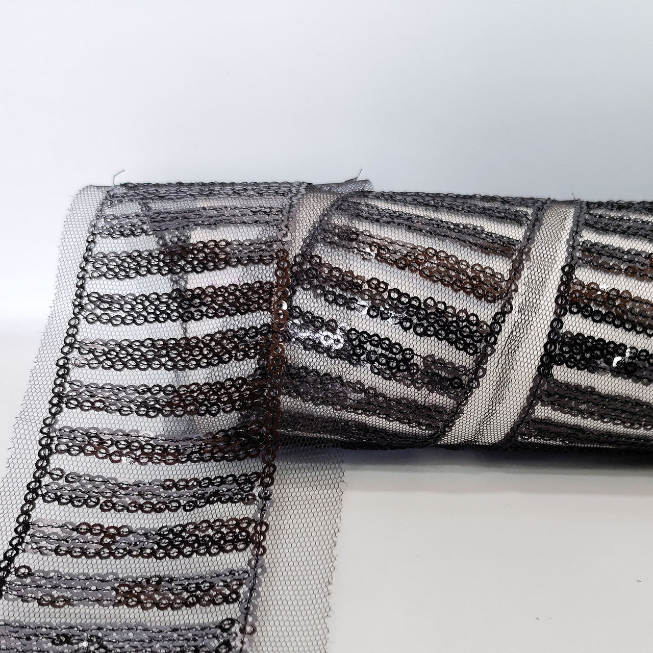 65mm Wide Indian Sequin Lace - 4M