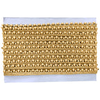 12.5mm Wide Round Pearl lace - 4M