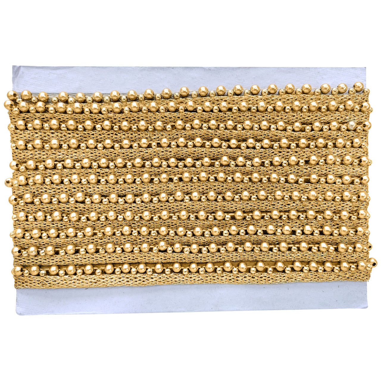 12.5mm Wide Round Pearl lace - 4M