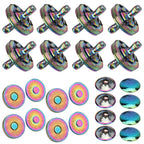 Magnetic Clasp Snap Fastener Button Double Rivet Closures