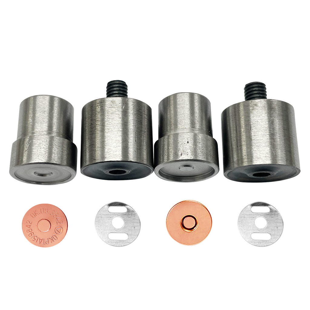 Magnetic Clasp with Prongs Die Set for Green Machine Hand Press